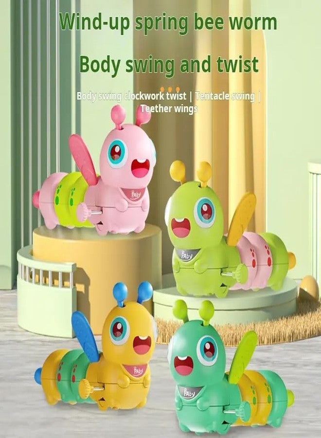 NVF Toys Baby Caterpillar Educational Wind-Up Toy, Multi-Color, Interactive Mechanical Crawler for Kids (1 PCS) - Image 4